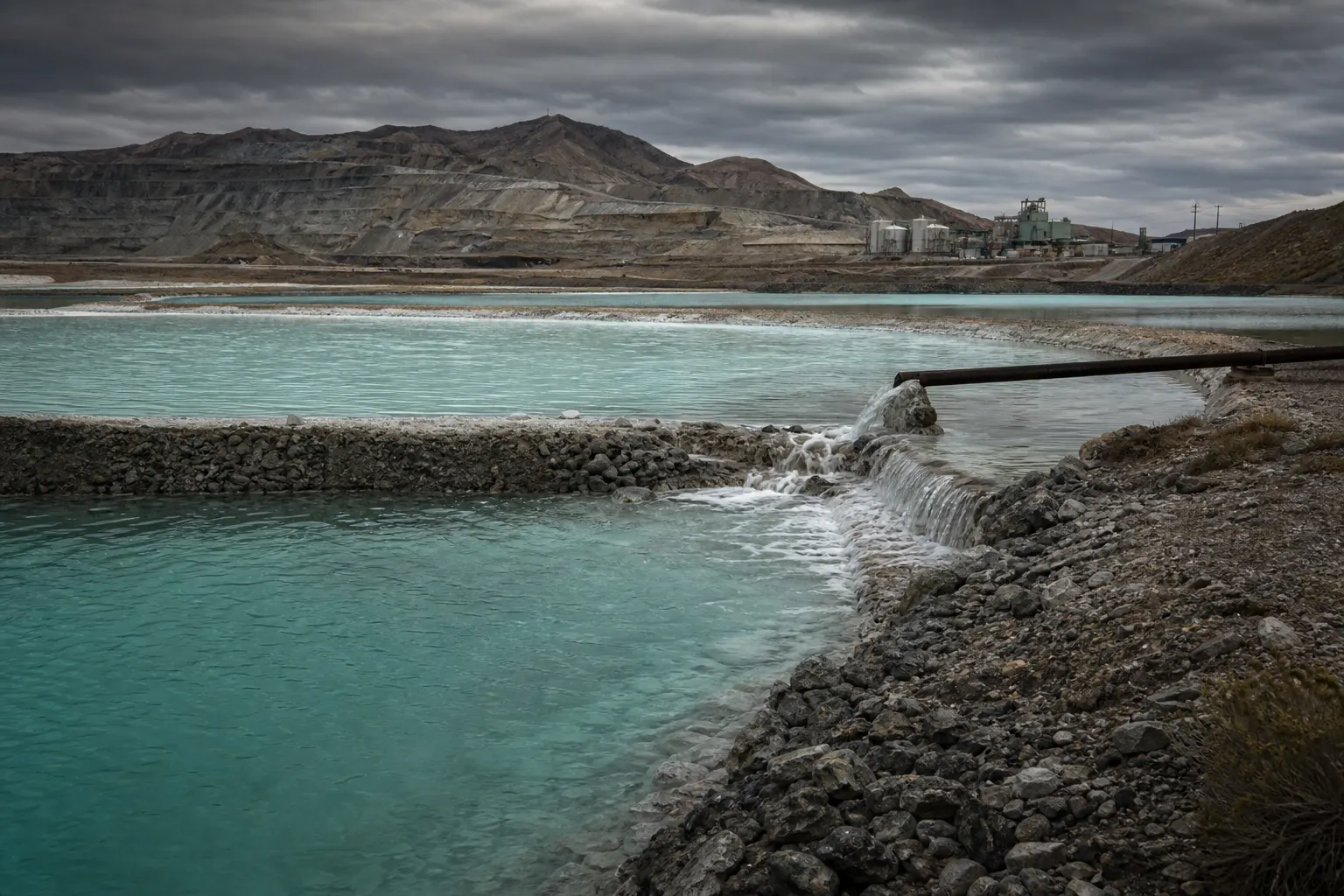 Saline mine water membrane application scenario