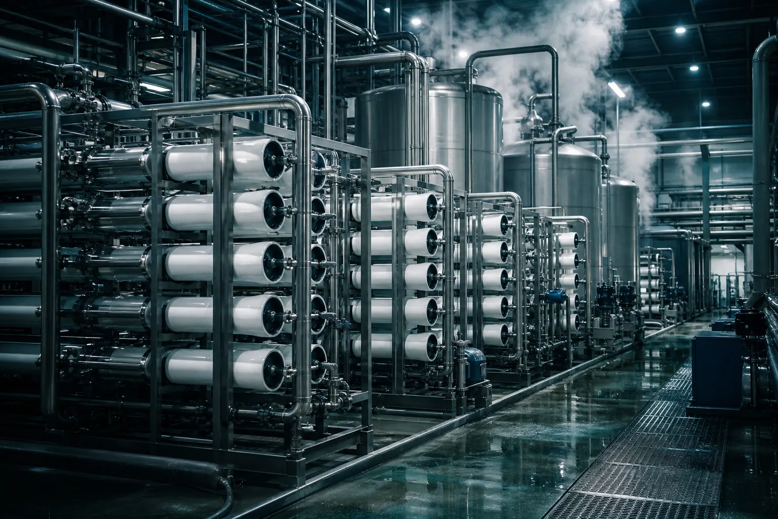 Industrial ZLD membrane application scenario